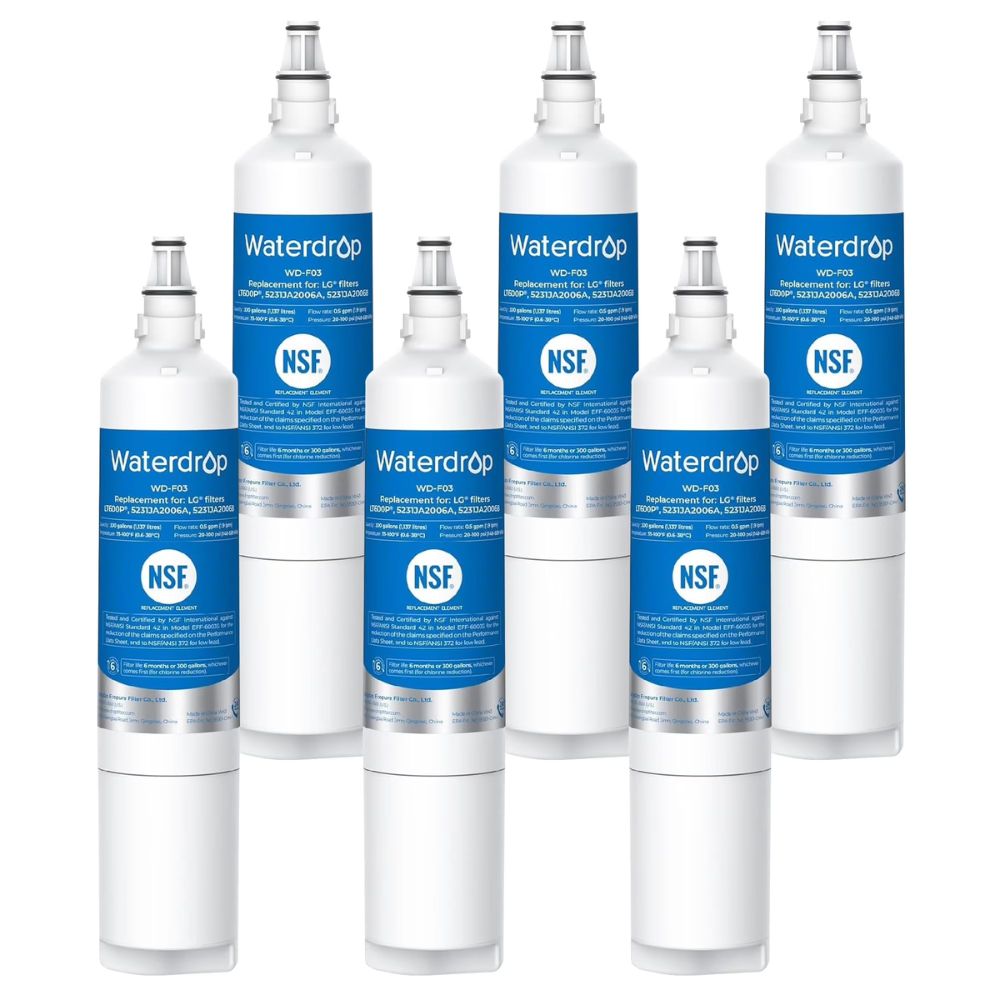 Waterdrop WD-F03 Replacement for LG® LT600P® – Fresh, Clean Water Every Day